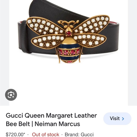 Gucci - Bumble Bee Belt - Picture 4 of 4